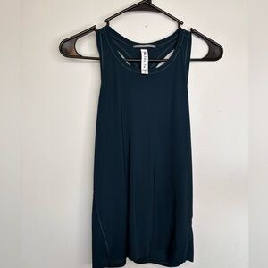Athleta Dark real razor back Performance Tank
